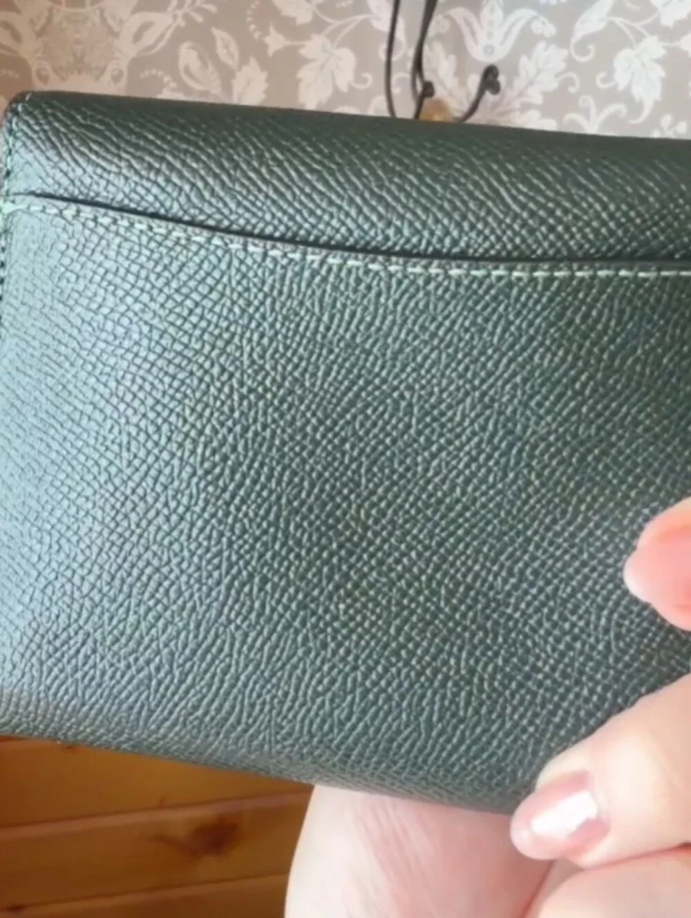 Coach mint compact